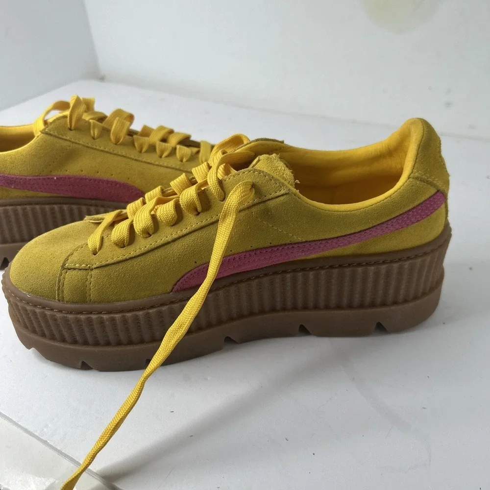 Puma Fenty by Rhianna Cleated Creeper Lace Up Suede Women's Shoes Size‎ 10